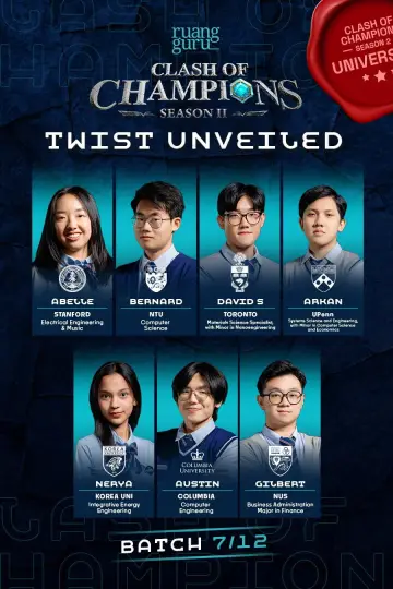 Plakat do serialu "Ruangguru Clash of Champions" #1228779