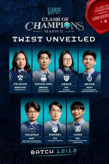 Plakat do serialu "Ruangguru Clash of Champions" #1228784