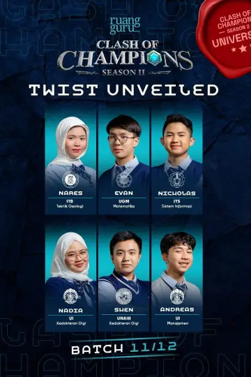 Plakat do serialu "Ruangguru Clash of Champions" #1228785