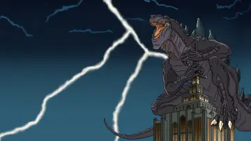 Zasłona к сериалу "Godzilla: The Series" #1412841