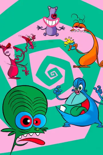 Plakat к сериалу "Les Zinzins de l