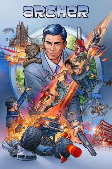 Plakat к сериалу "Archer" #1300324