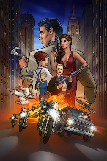 Plakat к сериалу "Archer" #1300327