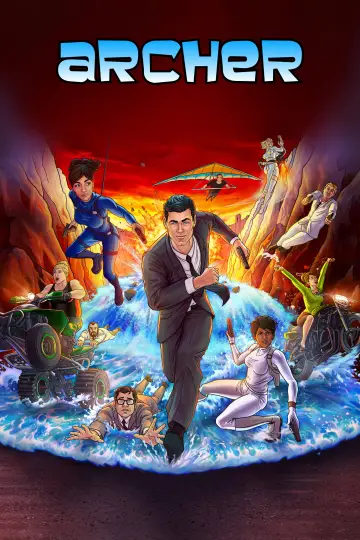 Plakat к сериалу "Archer" #1300329