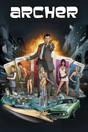 Plakat к сериалу "Archer" #1300330