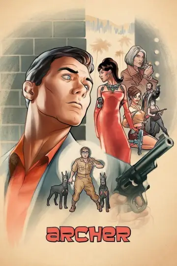 Plakat к сериалу "Archer" #1300332