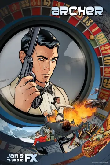 Plakat к сериалу "Archer" #1300342