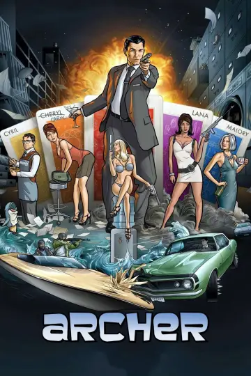 Plakat к сериалу "Archer" #1300347