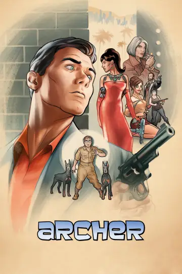 Plakat к сериалу "Archer" #1300353