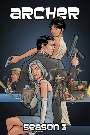 Plakat к сериалу "Archer" #1300369