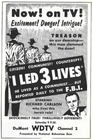 I Led Three Lives plakat