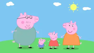 Zasłona do serialu "Świnka Peppa" #1254113