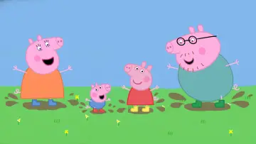 Zasłona do serialu "Świnka Peppa" #1254120