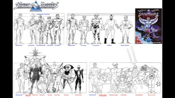 Zasłona к сериалу "SilverHawks" #1457188