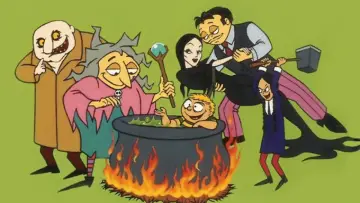 Zasłona do serialu "Rodzina Addamsów" #1831882