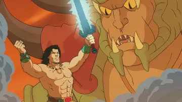 Zasłona do serialu "Conan Poszukiwacz Przygód" #1901130