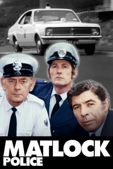 Policja Matlocka plakat