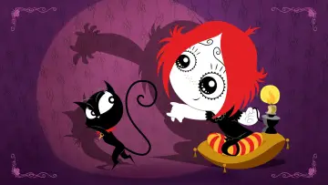 Zasłona do serialu "Ruby Gloom" #1595699