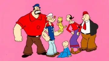 Zasłona к сериалу "The All-New Popeye Hour" #1412159