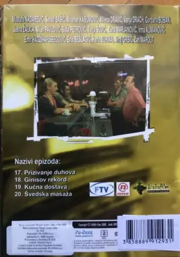 Lud, zbunjen, normalan plakat