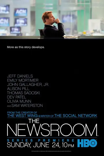 Plakat к сериалу "Newsroom" #1353357