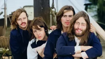 Zasłona к сериалу "The Beatles Antologia" #1475247