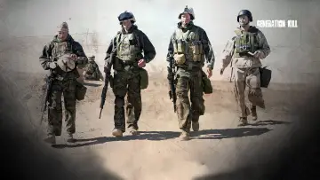 Zasłona к сериалу "Generation Kill: Czas wojny" #1459065