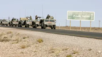 Zasłona к сериалу "Generation Kill: Czas wojny" #1459067