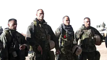 Zasłona к сериалу "Generation Kill: Czas wojny" #1459070
