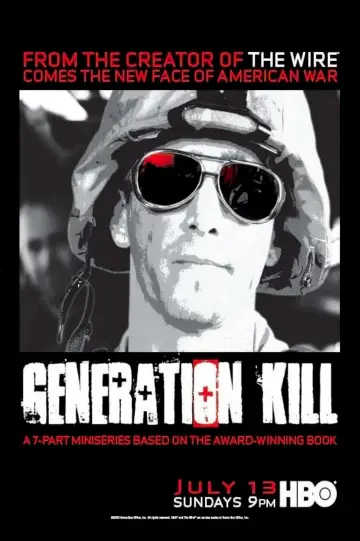 Plakat к сериалу "Generation Kill: Czas wojny" #1459095