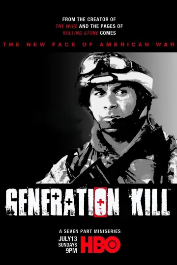 Plakat к сериалу "Generation Kill: Czas wojny" #1459098