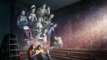 Zasłona к сериалу "Duchy" #1389984