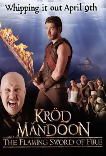 Plakat do serialu "Krod Mandoon i płonący miecz ognia" #1548226
