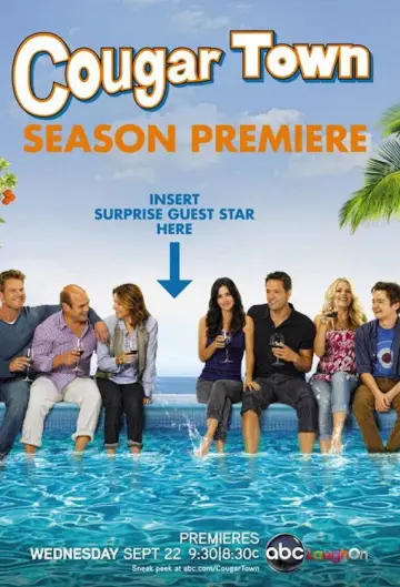 Plakat к сериалу "Cougar Town: Miasto kocic" #1470542