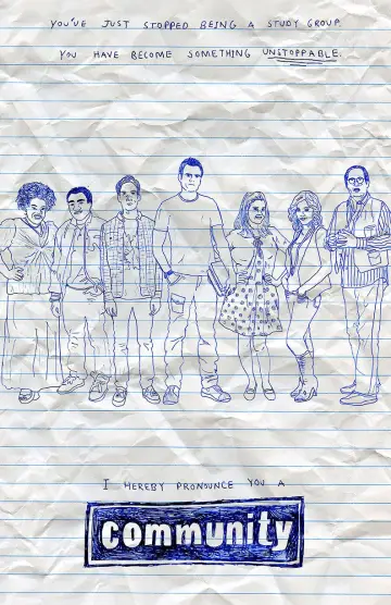 Plakat к сериалу "Community" #1283628