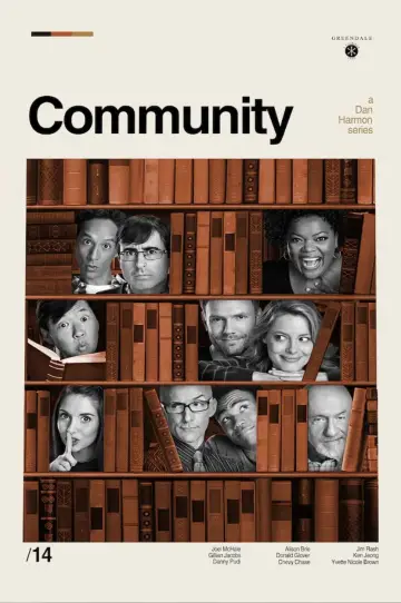 Plakat к сериалу "Community" #1283663