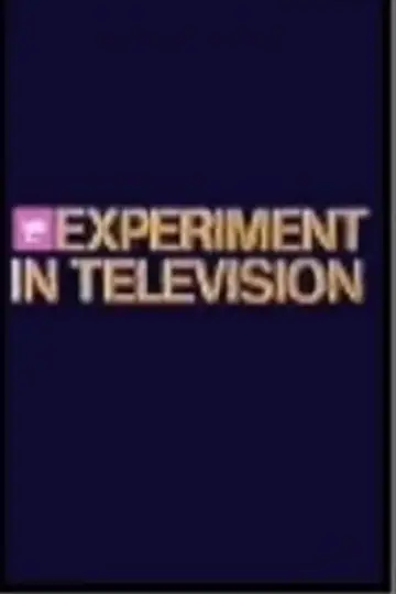 NBC Experiment in Television plakat