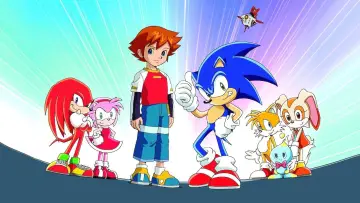 Zasłona к сериалу "Sonic X" #1374287