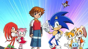 Zasłona к сериалу "Sonic X" #1374288