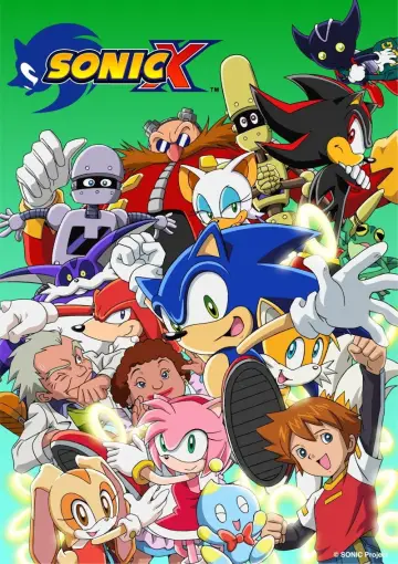 Plakat к сериалу "Sonic X" #1374301