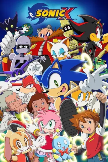 Plakat к сериалу "Sonic X" #1374303