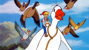 Zasłona к сериалу "ニルスのふしぎな旅" #1449324