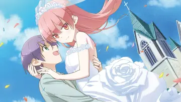 Zasłona к сериалу "トニカクカワイイ" #1383199