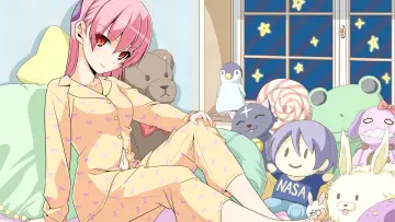 Zasłona к сериалу "トニカクカワイイ" #1383202