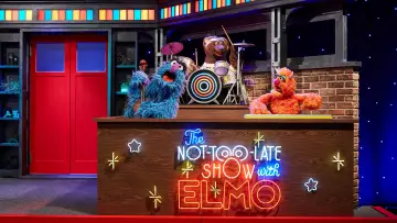 Zasłona do serialu "The Not-Too-Late Show with Elmo" #1664982
