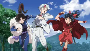 Zasłona к сериалу "Hanyou no Yashahime: Sengoku Otogizoushi" #1349265