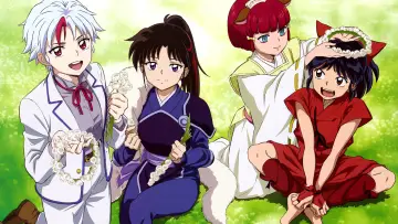 Zasłona к сериалу "Hanyou no Yashahime: Sengoku Otogizoushi" #1349267