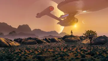 Zasłona к сериалу "Star Trek: Nieznane nowe światy" #1219484