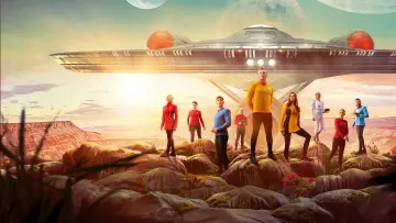 Zasłona к сериалу "Star Trek: Nieznane nowe światy" #1219498