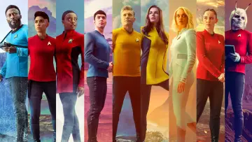 Zasłona к сериалу "Star Trek: Nieznane nowe światy" #1219556